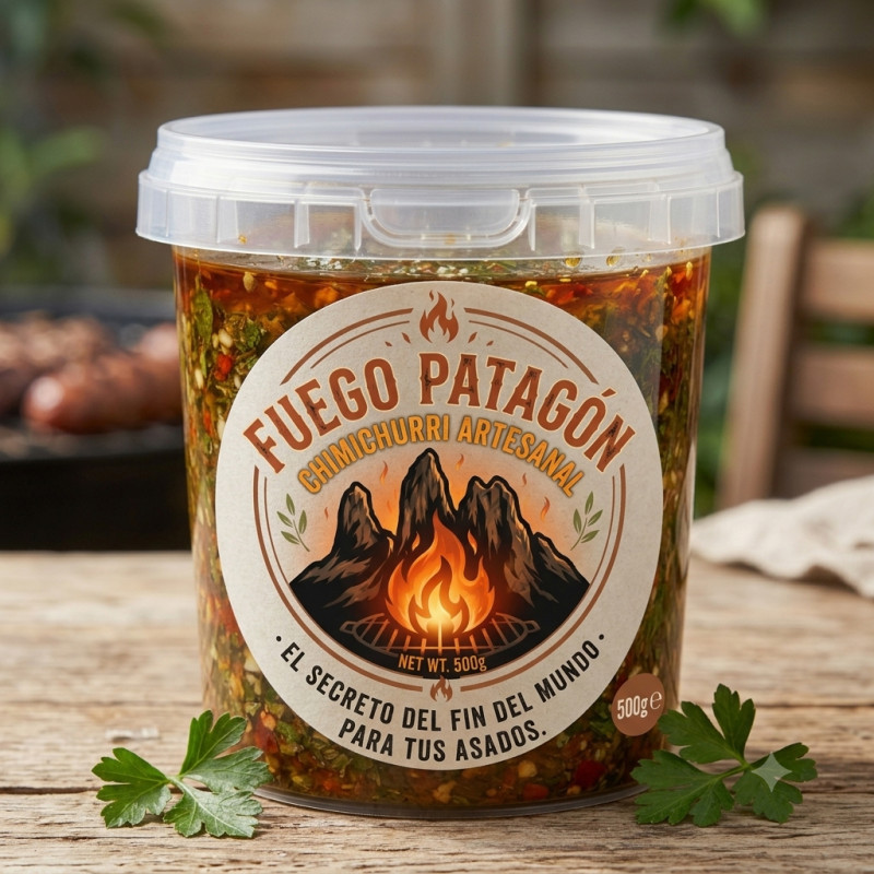 Chimichurri Fuego Patagón Original 500g
